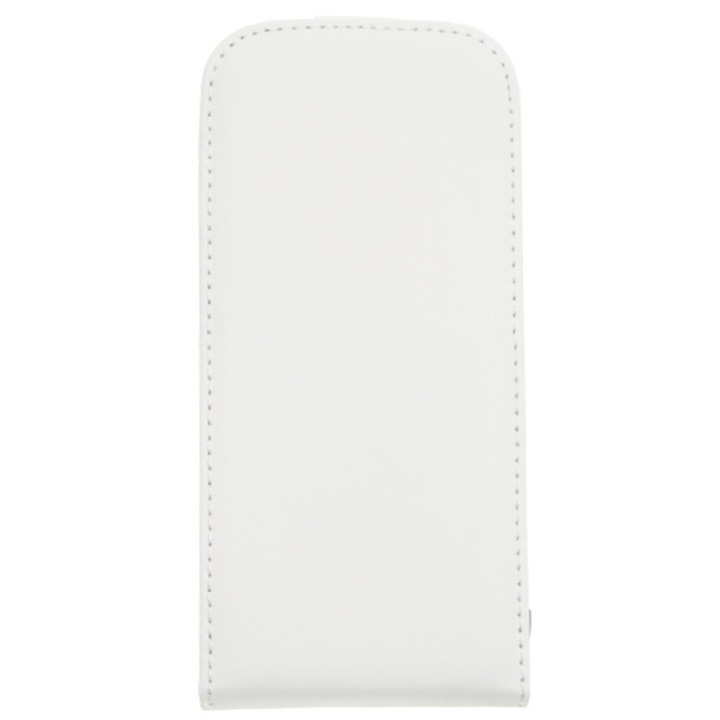 Husa de protectie din piele pentru HTC M8 mini L943, Alb