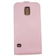 Husa de protectie din piele pentru Samsung Galaxy S5 L934, Roz