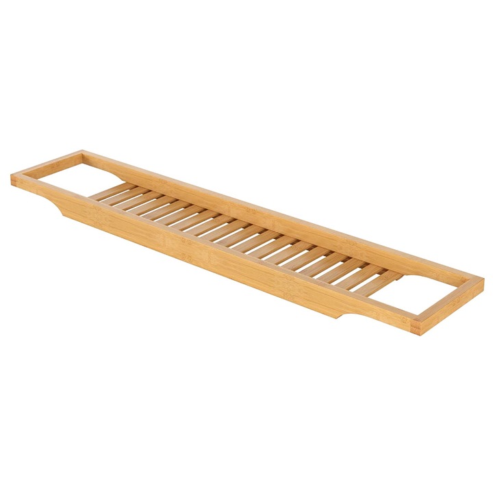 Suport din bambus pentru cada, Herum, 66 x 14 x 4.5 cm