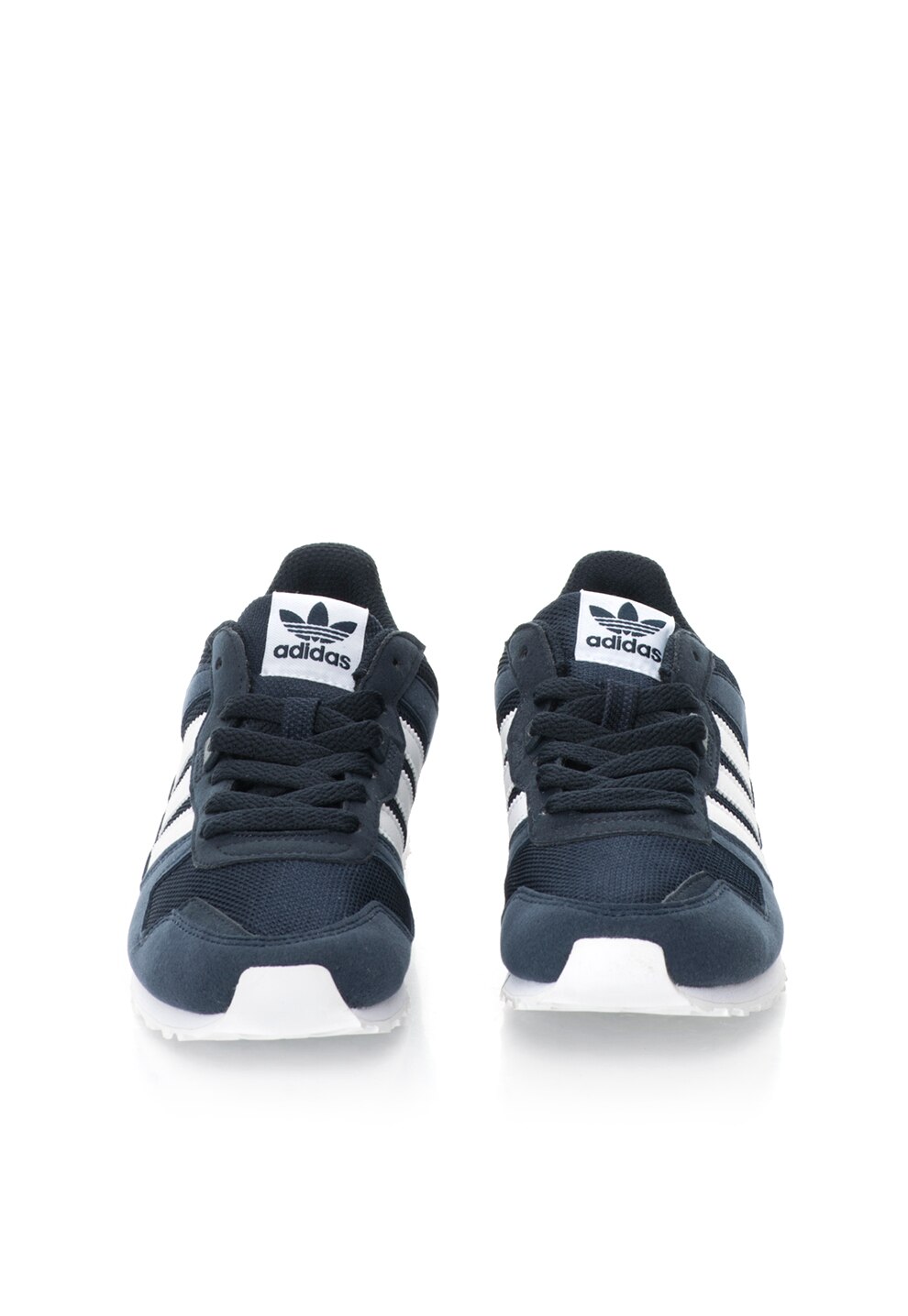 Pantofi copii ZX 700 J, Adidas, Sintetic, Alb/Bleumarin, 38