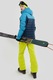 Fundango, Geaca impermeabila cu gluga, pentru schi si snowboard Willow, Albastru