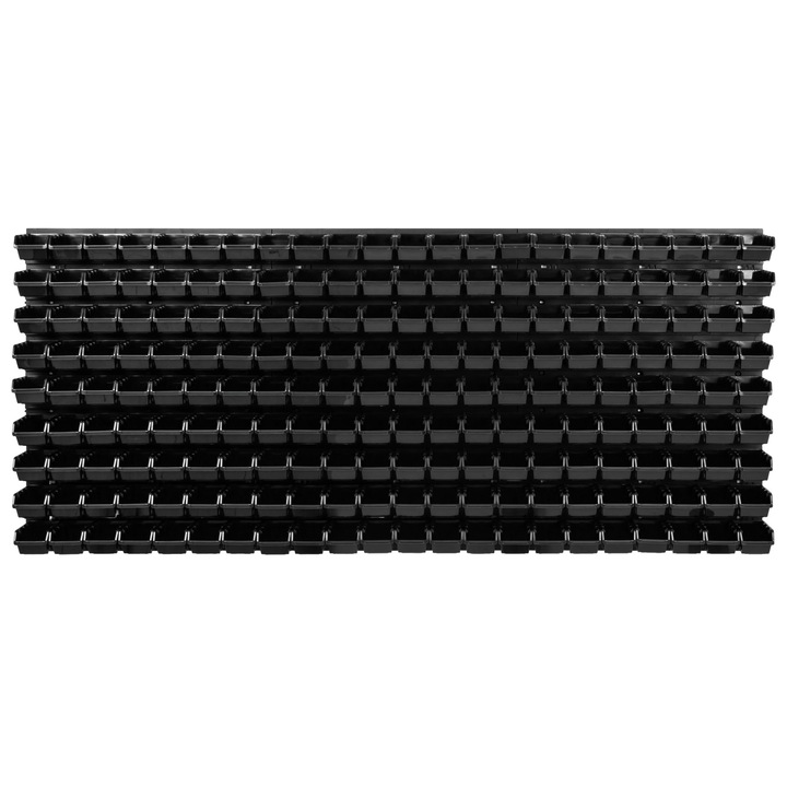 Szerszámrendező panel, SimpleThing, polipropilén, fekete