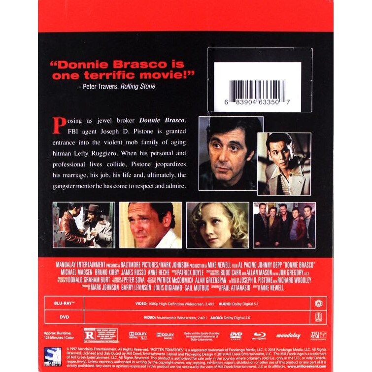 Donnie Brasco [Blu-Ray]+[DVD] - EMAG.ro