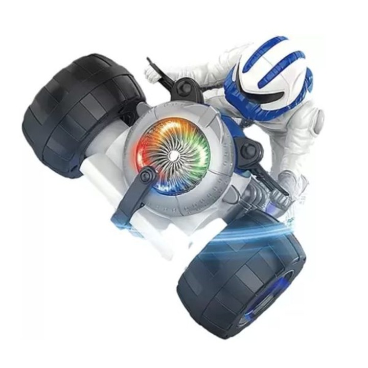 Музикална и светлинна фигура за каскадиране на мотоциклет