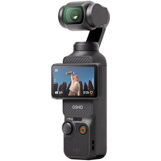 Custodia Protettiva Osmo Pocket 3 Con Cordino - Accessorio Rigido Per DJI Osmo Pocket 3 Con Porta SD E Filtri (Arancione)