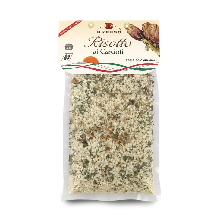 Risotto cu anghinare, Brezzo, 300 g, fara glutamat, fara alergeni