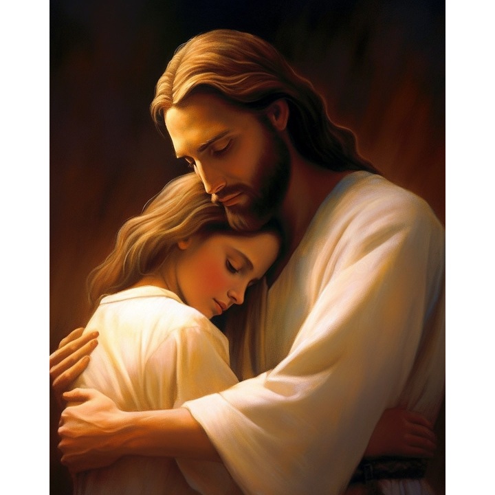 Set de broderie, Moments, 45x55 cm, Multicolor, Varsta 14+