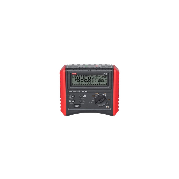 Megohmetru digital UT593, 1000 V, 1000 Mohm, Rezistenta de izolatie, Curent rezidual, Impedanta