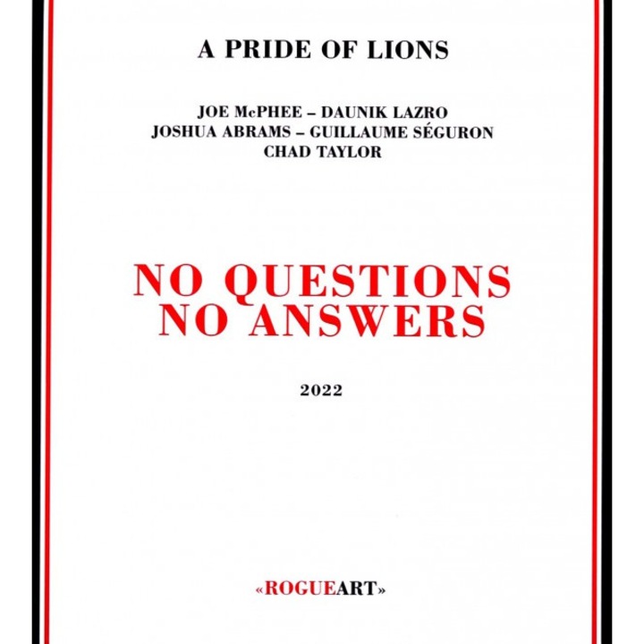 A Pride of Lions: No Questions - No Answers [CD]