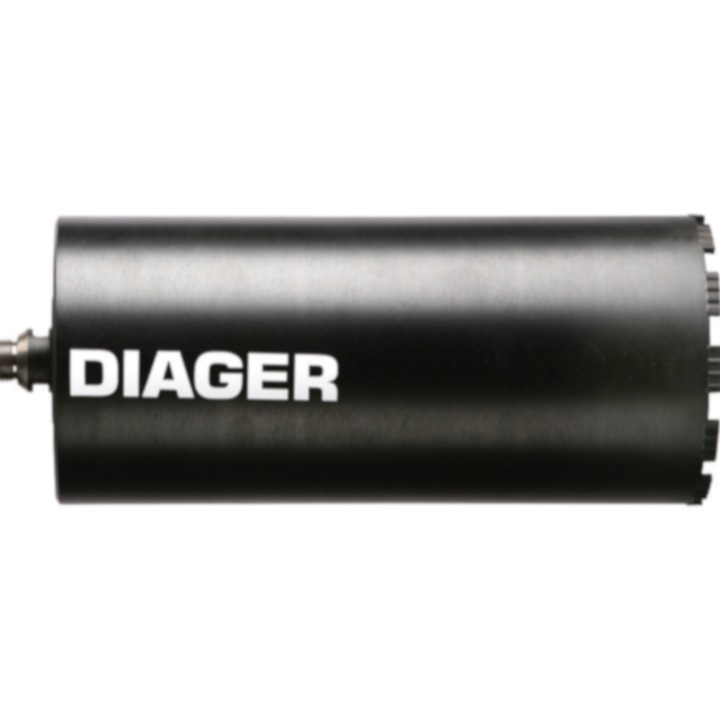 Carota diamantata prindere 1-1/4 gaurire umeda D127mm Diager