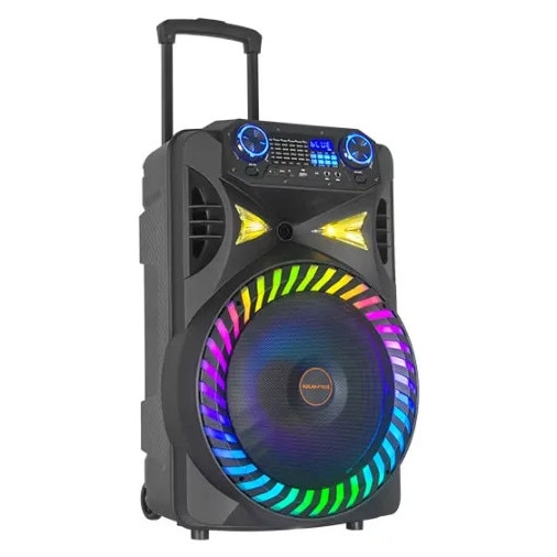 Boxa portabila 15 Inch, Bluetooth Kolav - F1515, Tip troler, USB