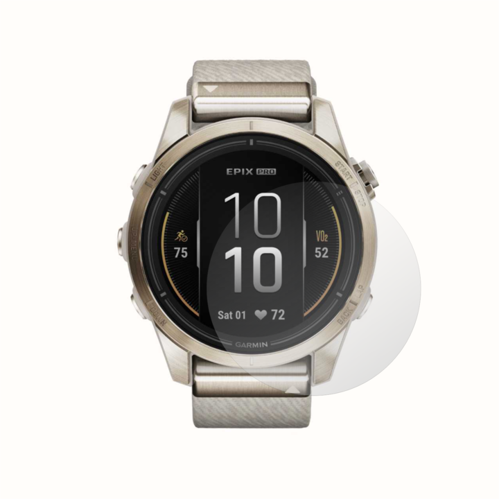 Set 4X Folie Protectie Ecran Folie24, pentru Garmin Epix Pro (Gen2), 42mm, 2X Ultra-Clear + 2X Mate, Adezive, Flexibile cu Auto Regenerare