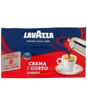 Cafe Molido Lavazza Crema E Gusto X 250gr - Vinariam