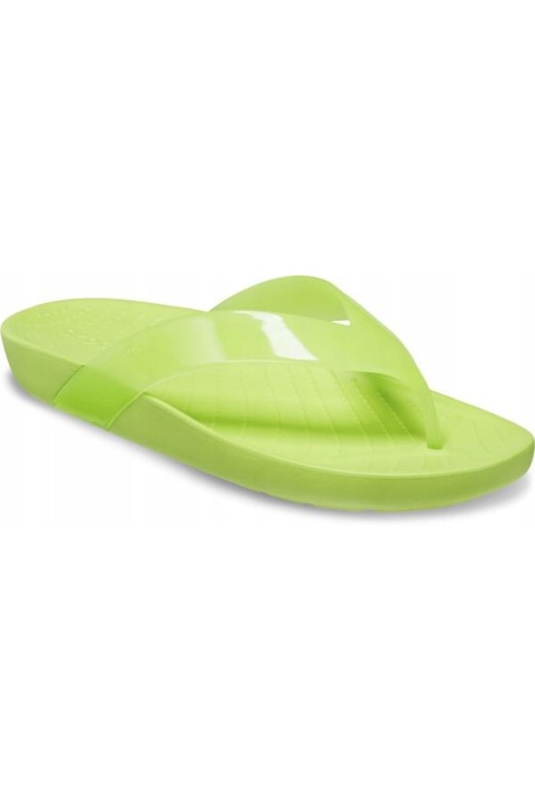 Slapi Dama, Crocs, Spalash Glossy Flip, Verde, Verde, 41-42