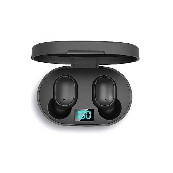 Черни слушалки, безжичен bluetooth OMC