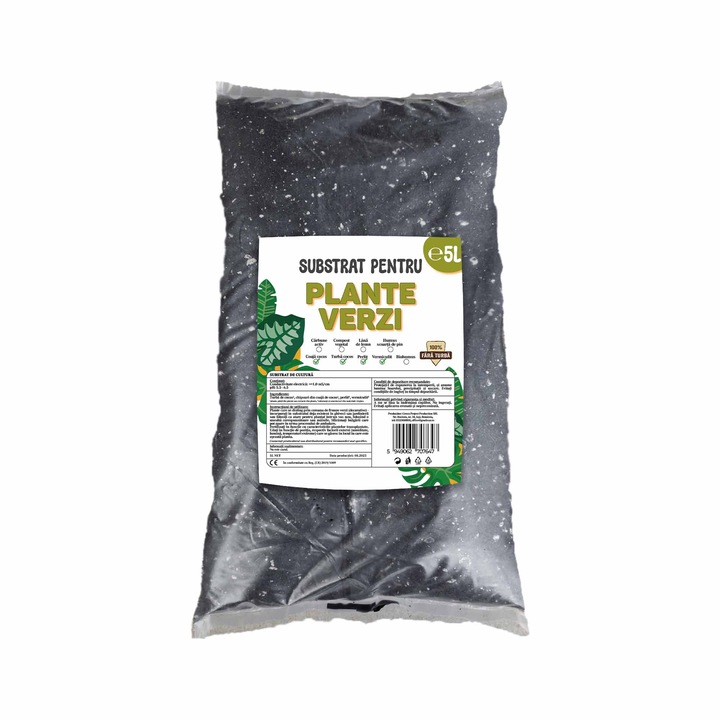 Substrat pentru Plante verzi - la sac de 5L