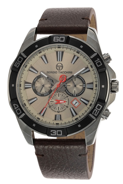Мъжки часовник Sergio Tacchini ST.1.10025-5, Кафяв/Сив