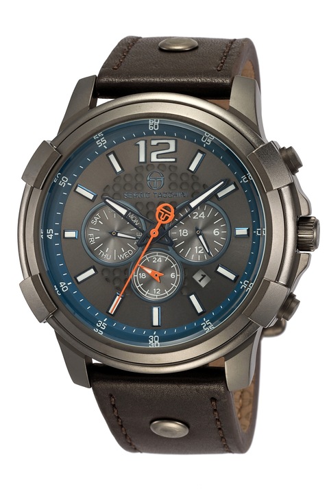 Мъжки часовник Sergio Tacchini ST.1.10046-5, Кафяв/Сив