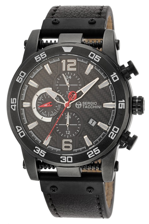 Мъжки часовник Sergio Tacchini ST.1.10057-3, Черен