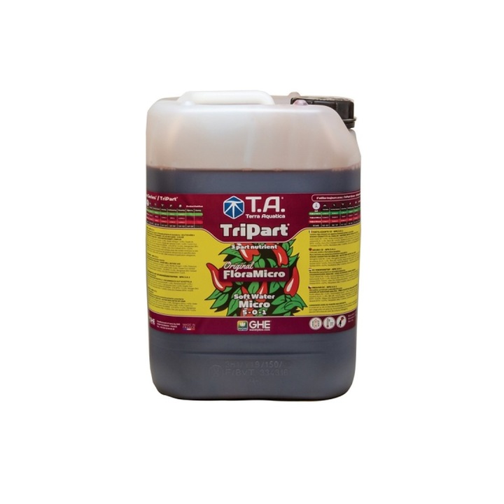 Ferilizant lichid Terra Aquatica TriPart Micro Soft Water 10 L