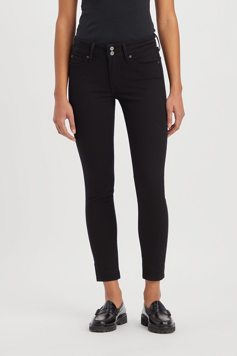 Levi's, Blugi crop skinny 711™, Negru