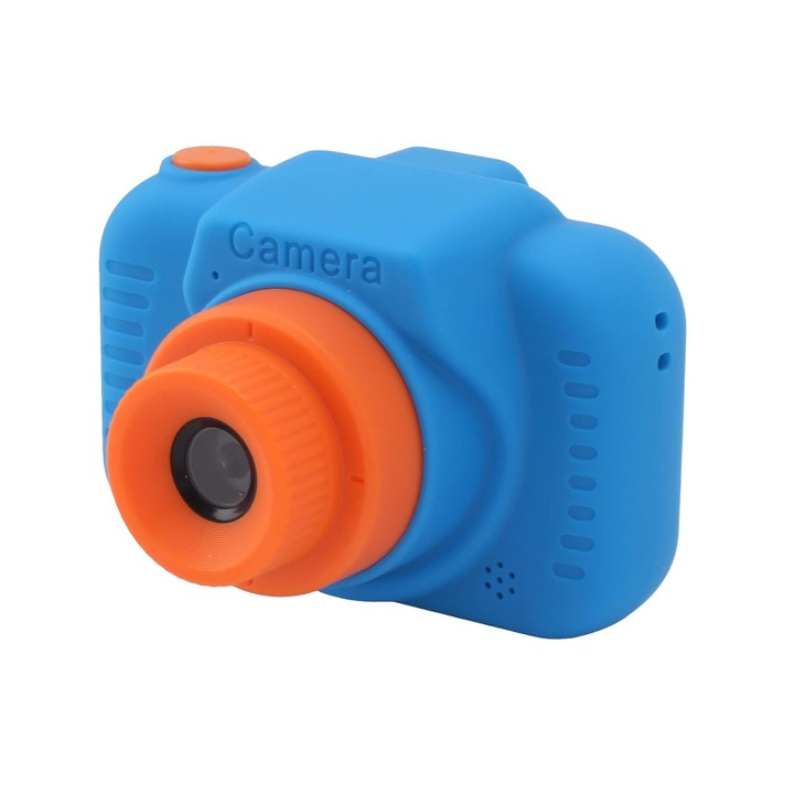 Digitális gyerekkamera STELS Q300, digitális fényképezőgép, fotók, videók, játékok, 64 GB-os SD kártya, kék