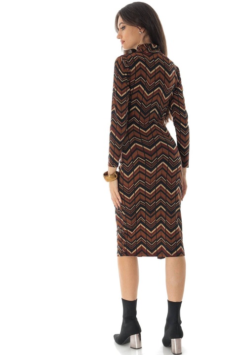 Rochie midi strampta, Maro, Roh DR4621, Onesize