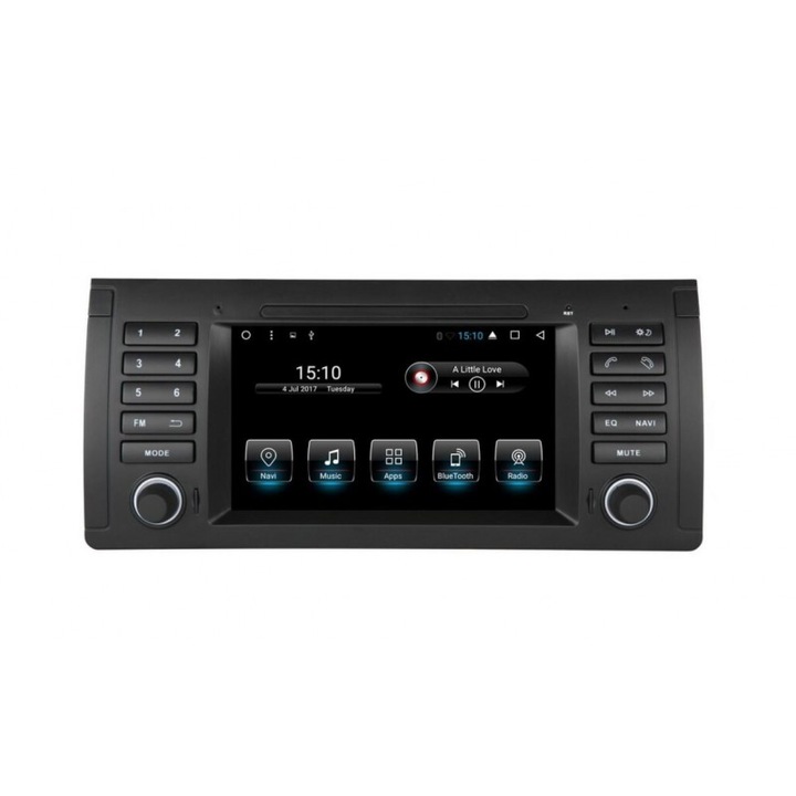 Multimédia navigációval ZT, BMW 5 SERIES E39 / X5 E53 7”, Android 12, 8+6+64, 9315