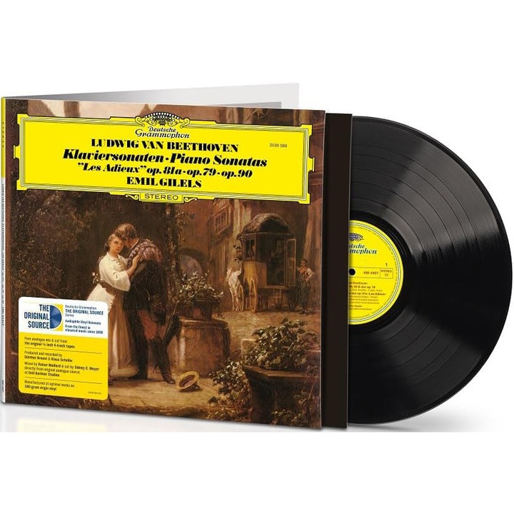Emil Gilels - Beethoven: Piano Sonata Nos. 25 - 27 - Vinyl