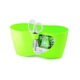 Ghiveci de flori cu foarfeca, Prosperplast, Verde