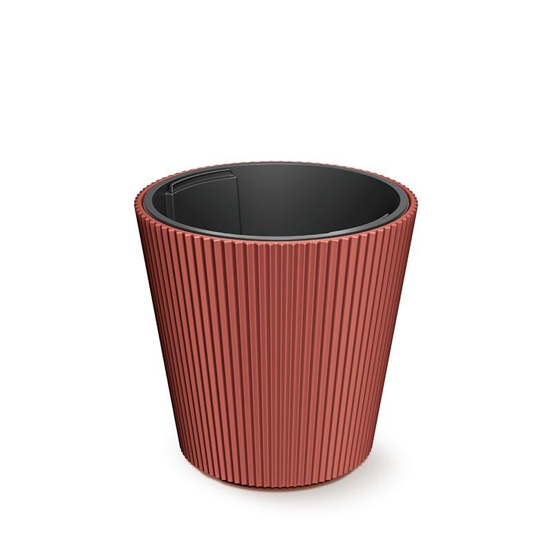 Кръгла саксия, Prosperplast, 23 L, Мед - eMAG.bg