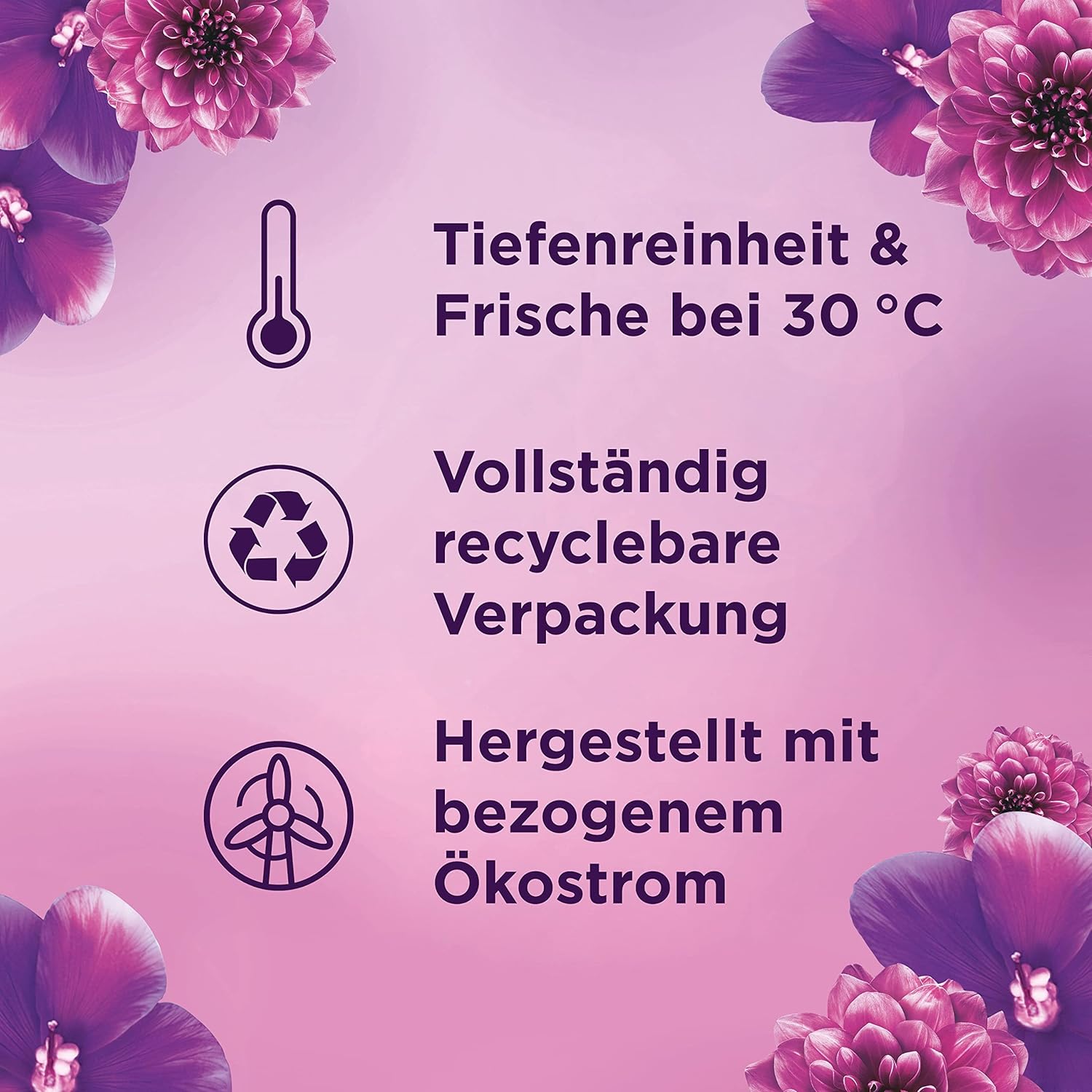 Прахообразен перилен препарат за цветно пране Lenor 4in1 Color Amethist ...