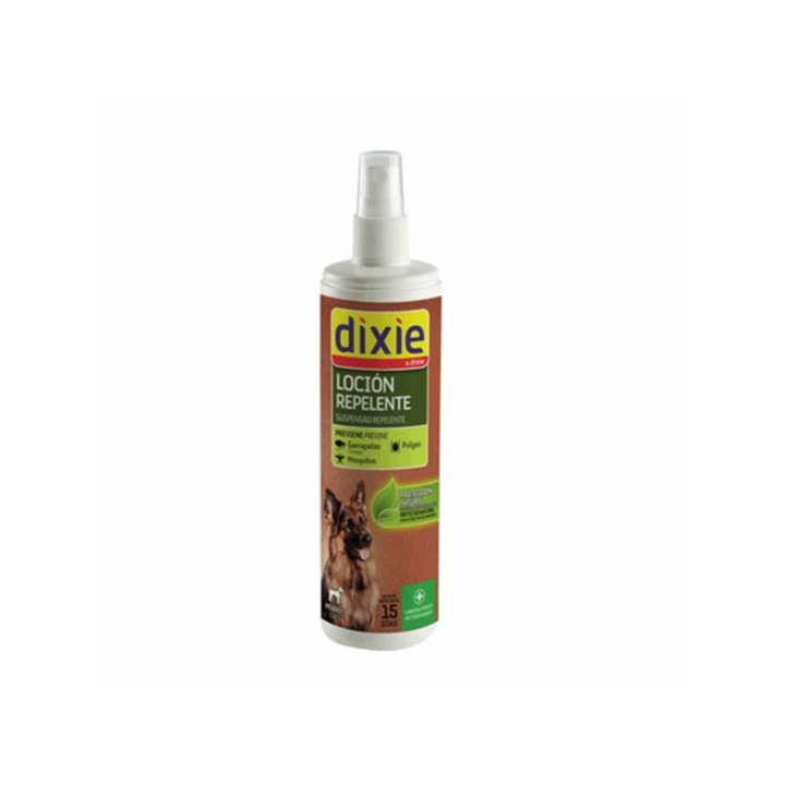 Spray pentru prevenirea infestarii cu insecte pentru catei, DIXIE, 250 ml