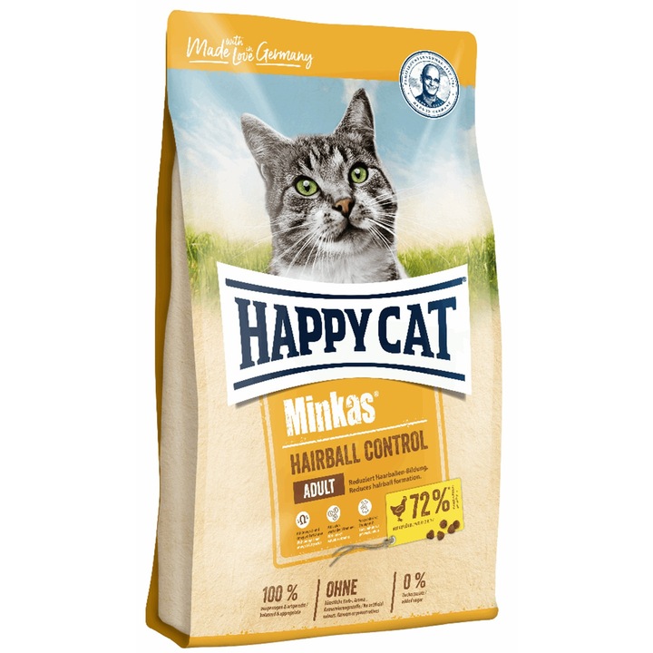 Hrana uscata pentru pisici, Happy Cat, Omega 3/Omega 6, Pasare, 10kg