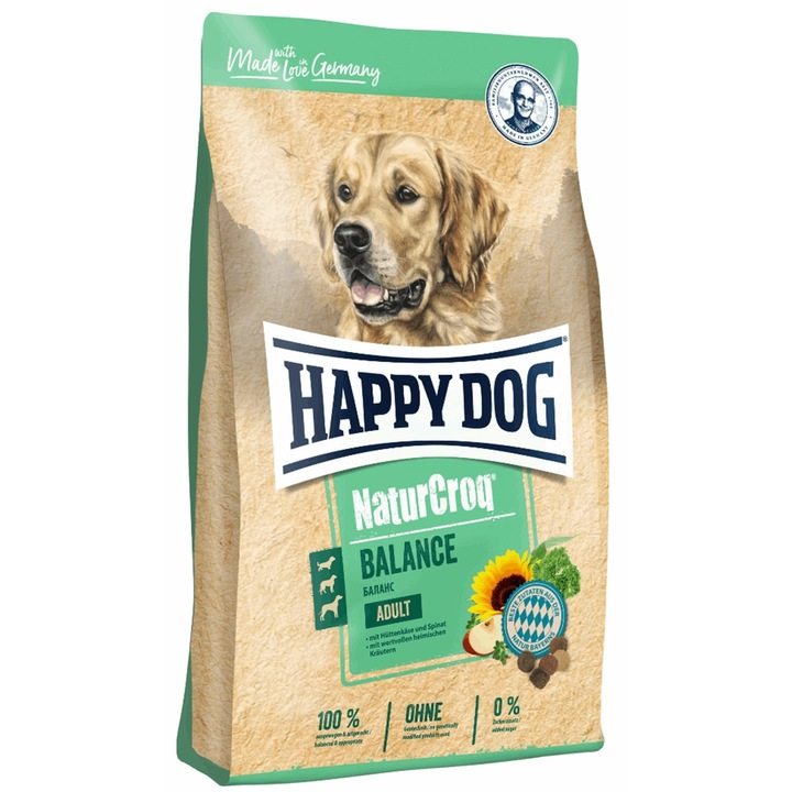 Hrana uscata pentru caini adulti, Happy Dog, 15 kg