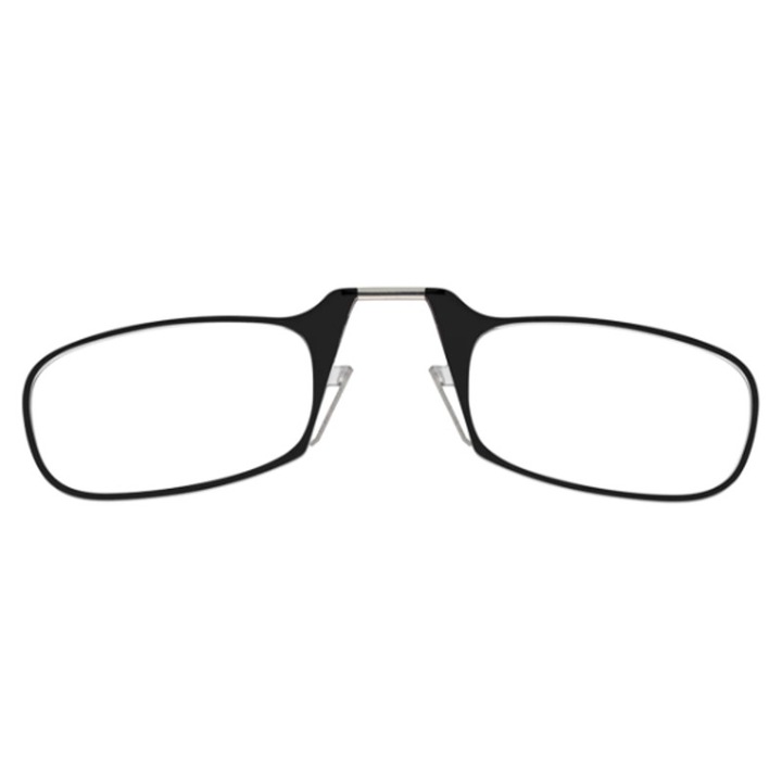 Компактни диоптрични очила без рамки ThinOptics, БЕЗ кутийка, Резервни, Диоптър +2.5, Черен