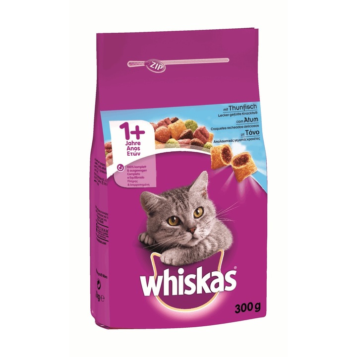 Hrana pisici, Whiskas, 300 g