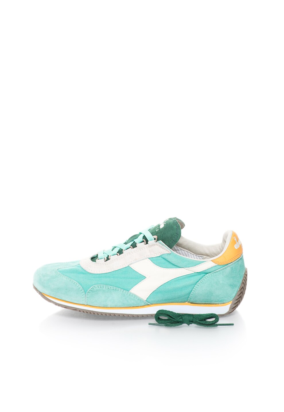 Diadora Heritage, Pantofi sport verde menta cu alb Equipe