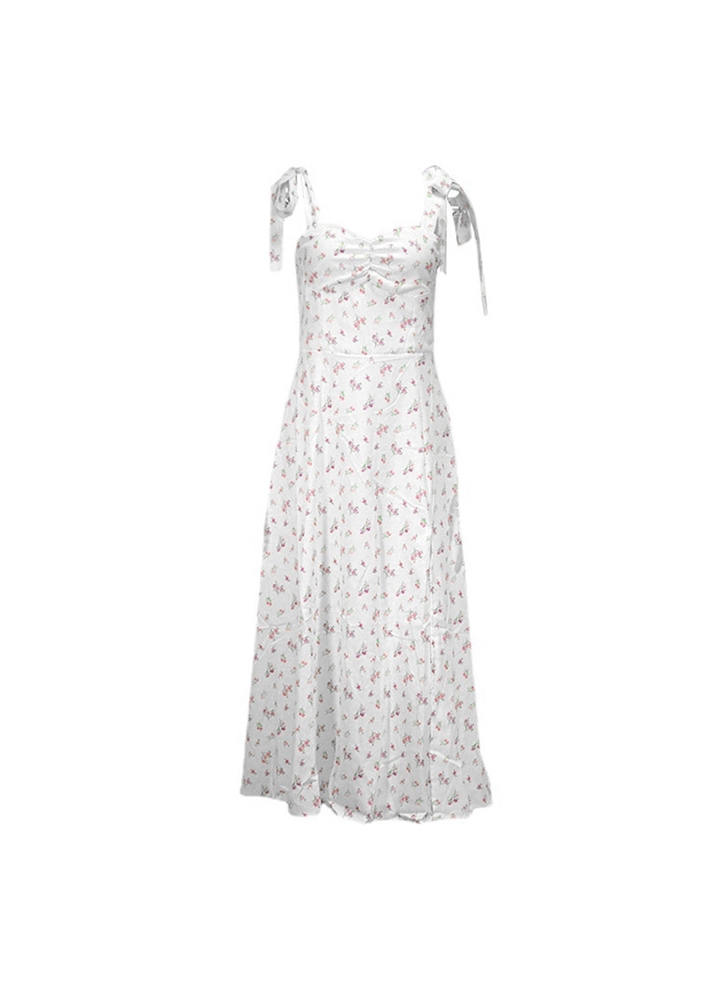 Rochie, Cozevdnt, Textil, Floral, Alb, M INTL - eMAG.ro