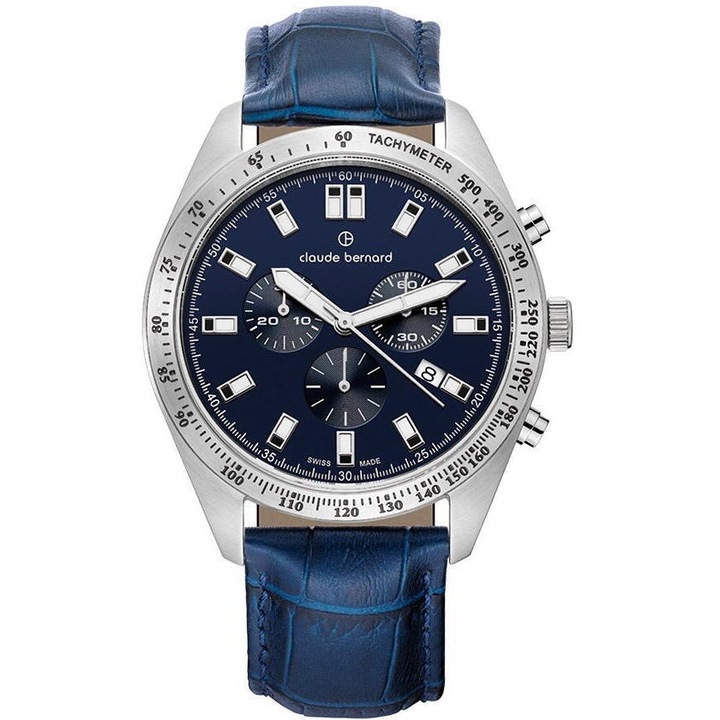 Ceas barbatesc Claude Bernard 10247-3C-BUIN, Quartz, 44mm, 5ATM