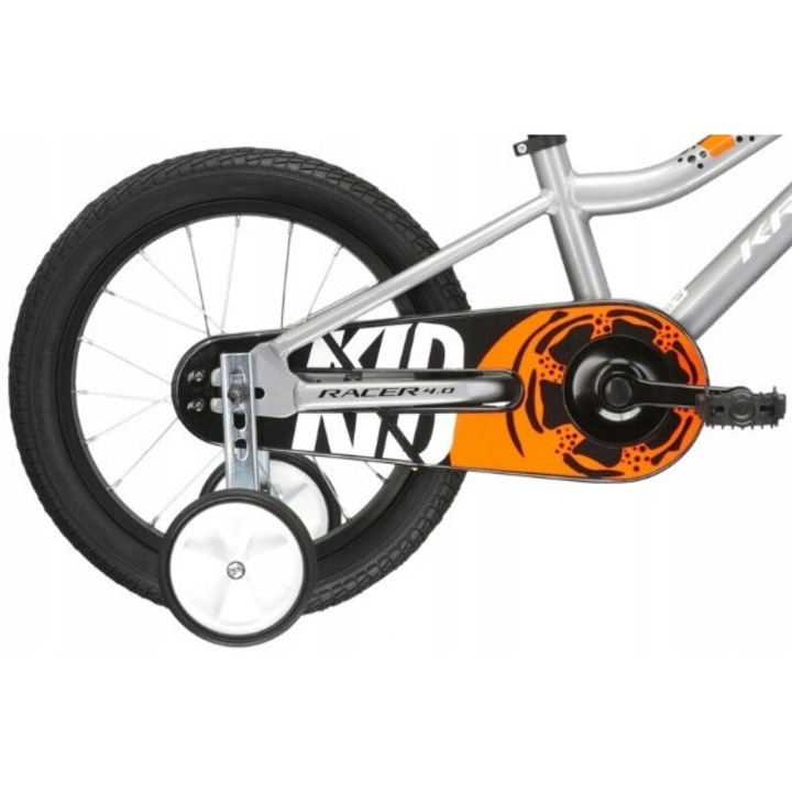 Bicicleta pentru copii, Kross, Racer 4.0, Aluminiu, Gri