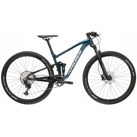 Bicicleta de munte, Kross Earth 2.0, 2023, Aluminiu, Albastru