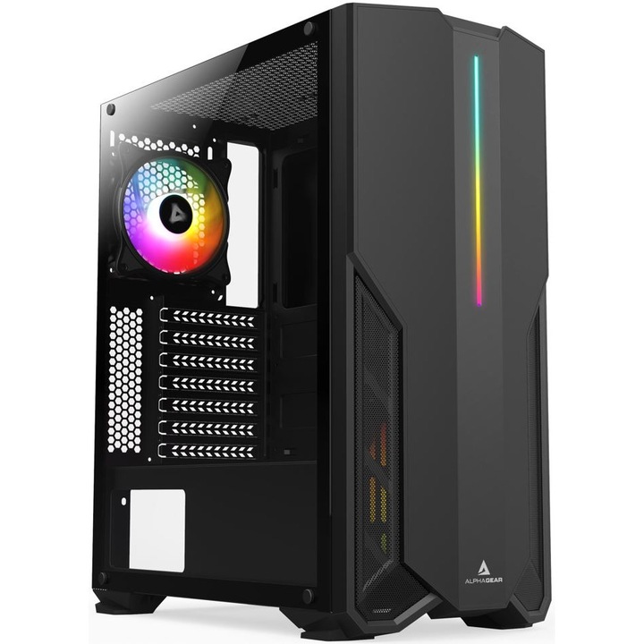 Carcasa PC Phanteks Enthoo Pro PH-ES614P BK, ATX, ATX extins, Micro ATX, Mini ITX, SSI EEB, Negru