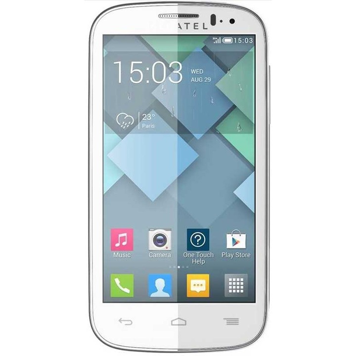 Telefon mobil ALCATEL ONETOUCH POP C5, White