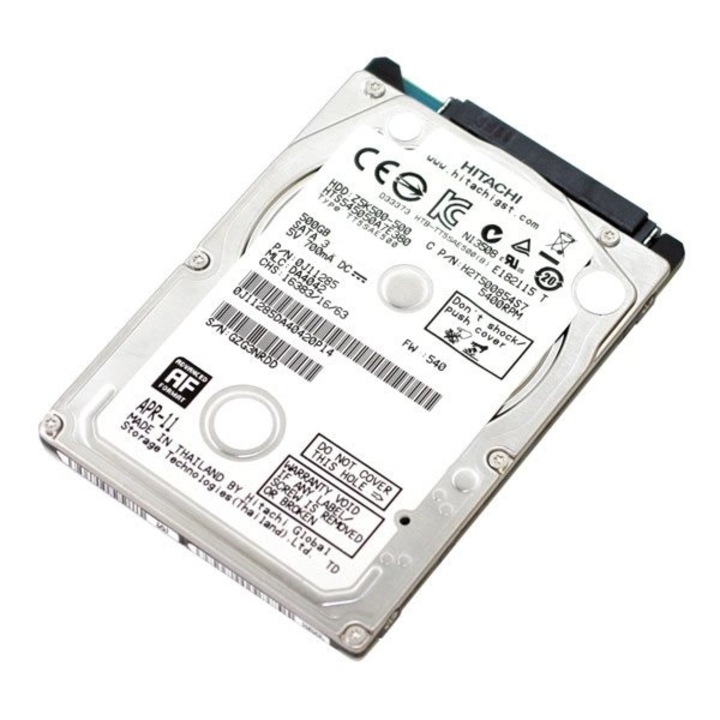 Хард диск за лаптоп Hitachi Travelstar Z5K500, 500GB, 5400 об/мин, 8MB, SATA 3