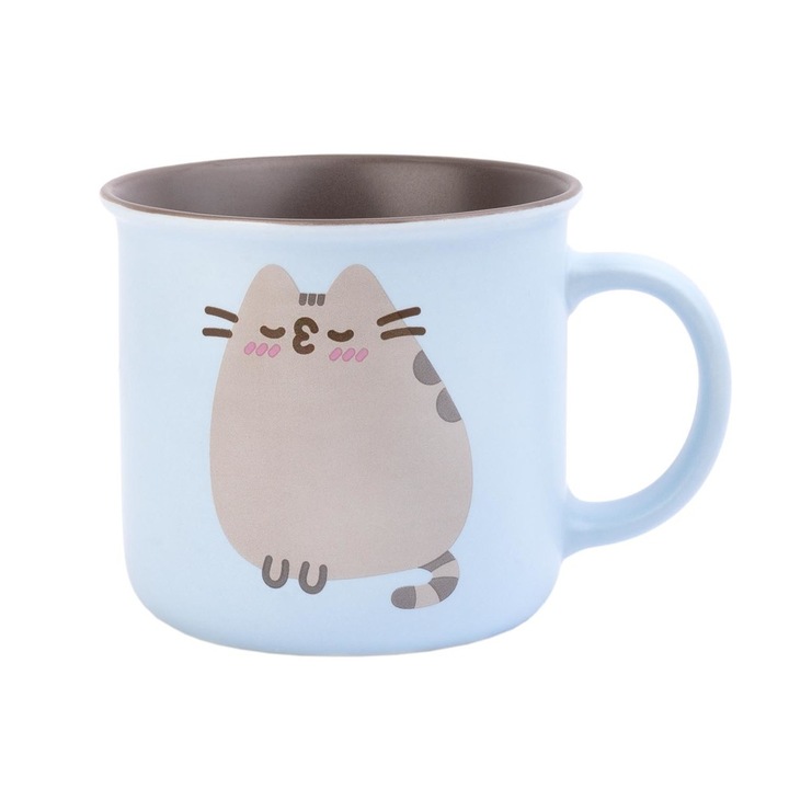 Cana - Pusheen - Purrfect Love, Ceramica, 380 ml, Albastru