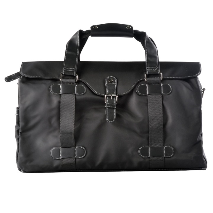 Пътна чанта, за самолет, Naimeed D5418, Oxford, черна, 47x20x30см