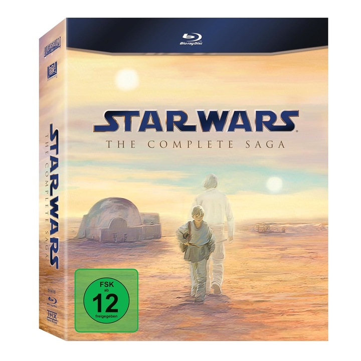 Star Wars: The Complete Saga (Episodes I-VI) A teljes legenda (9xBlu-ray)