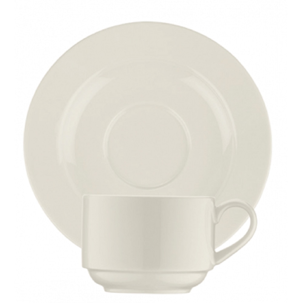 Ceasca si farfurioara din portelan BONNA colectia BANQUET 210cc