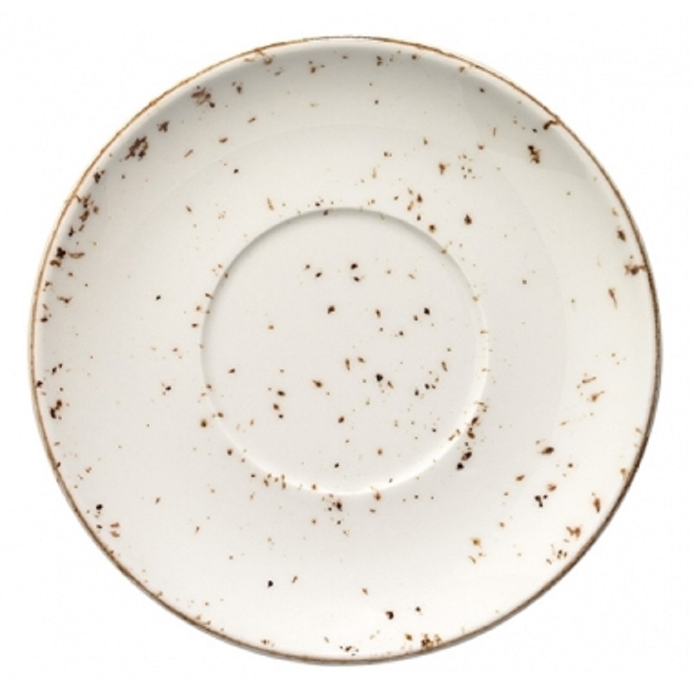 Farfurie suport din portelan BONNA colectia GRAIN 17cm